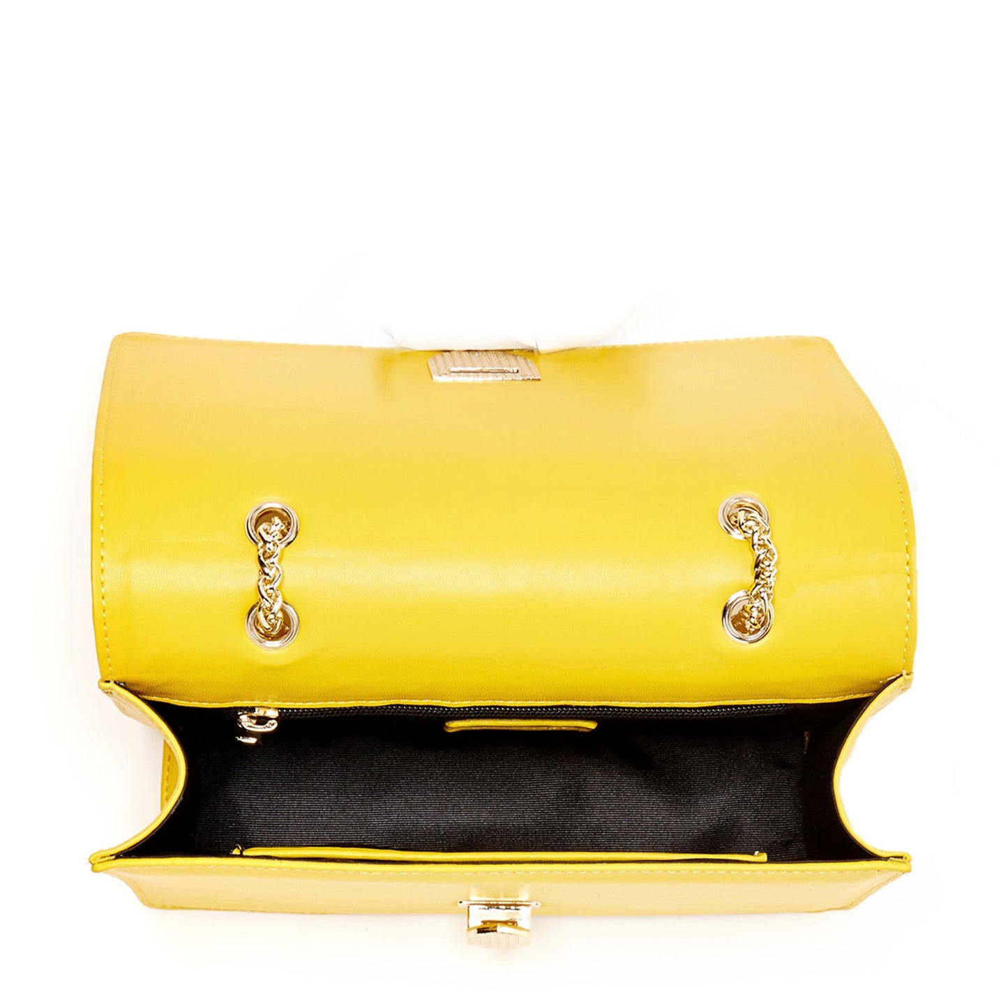 Josie Mustard Yellow Leather Purse